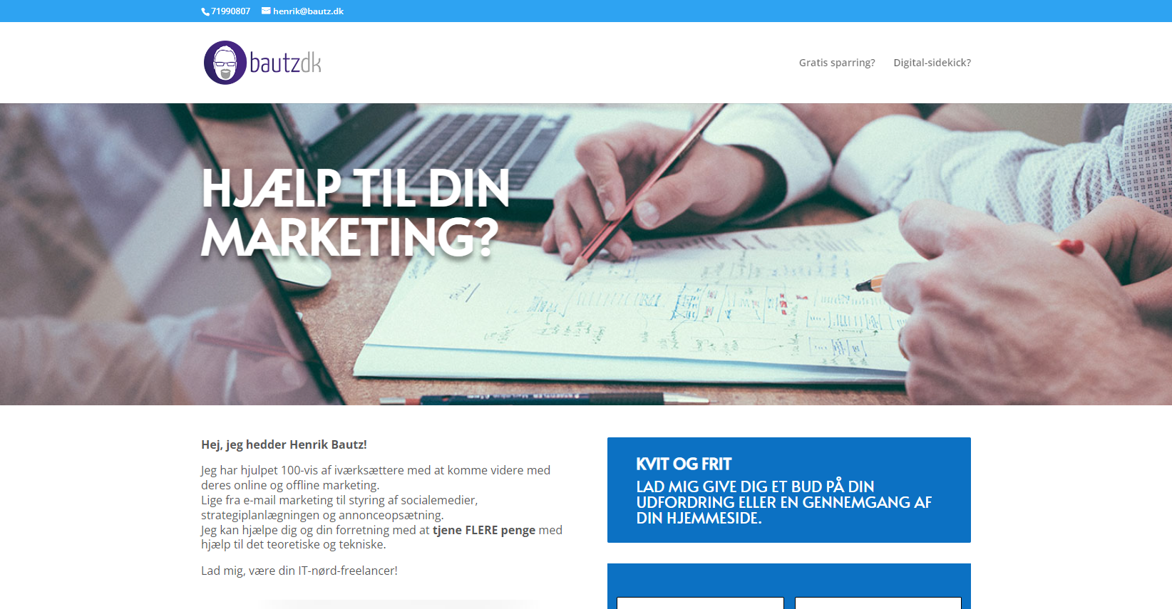 Bautz.dk giver dig support til din online marketing!